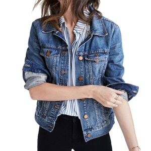 Madewell The Jean Jacket in Pinter Wash